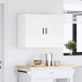 Armario de pared para cocina Porto madera de ingeniería blanca de , Armarios de cocina - Ref: Foro24-854067, Precio: 77,54 €,...