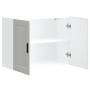 Armario de pared para cocina Porto madera de ingeniería blanca de , Armarios de cocina - Ref: Foro24-854067, Precio: 77,54 €,...