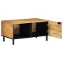 Mesa de centro marrón 80x50x40 cm madera maciza mango by , Coffee table - Ref: Foro24-4017724, Price: 105,54 €, Discount: %