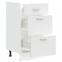 Armario bajo de madera de ingeniería blanco 40x46x81,5 cm by , Kitchen cabinets - Ref: Foro24-854211, Price: 88,32 €, Discoun...