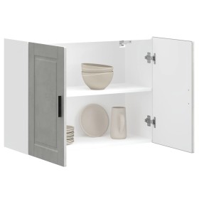 Armario de pared cocina Porto madera ingeniería gris hormigón von , Küchenschränke - Ref: Foro24-854071, Preis: 73,23 €, Raba...