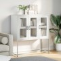 Aparador de acero laminado en frío blanco 100,5x39x107 cm by , Sideboards - Ref: Foro24-853409, Price: 135,36 €, Discount: %