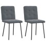 Sillas de comedor 2 unidades terciopelo gris oscuro von , Essstühle - Ref: Foro24-4101058, Preis: 83,94 €, Rabatt: %