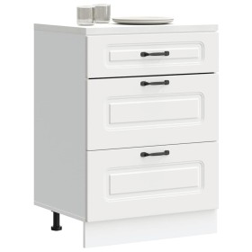 Mueble bajo de cocina Kalmar madera de ingeniería blanca von , Küchenschränke - Ref: Foro24-854279, Preis: 122,63 €, Rabatt: %