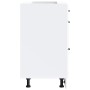 Mueble bajo de cocina Kalmar madera de ingeniería blanca von , Küchenschränke - Ref: Foro24-854279, Preis: 122,63 €, Rabatt: %