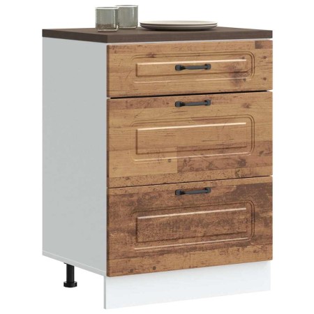 Mueble bajo de cocina Kalmar de madera antigua de ingeniería von , Küchenschränke - Ref: Foro24-854287, Preis: 111,09 €, Raba...