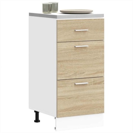 Armario bajo de roble Sonoma 40x46x81,5 cm madera de ingeniería von , Küchenschränke - Ref: Foro24-854213, Preis: 92,37 €, Ra...