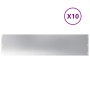 Bordes para césped 10 uds 25x103 cm acero galvanizado by , Garden edging and edging - Ref: Foro24-860171, Price: 67,60 €, Dis...