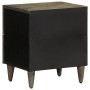 Mesitas noche 2 uds madera maciza mango gris claro 40x33x46 cm by , Nightstands - Ref: Foro24-4017791, Price: 127,91 €, Disco...