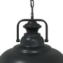 Lámpara colgante E27 negra Ø 31 cm Hierro by , Lamps - Ref: Foro24-4103456, Price: 53,43 €, Discount: %