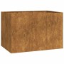 Jardinera oxidada 120x80x80 cm acero corten von , Töpfe und Pflanzgefäße - Ref: Foro24-860793, Preis: 135,51 €, Rabatt: %
