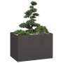 Jardinera acero negro 120x80x80 cm von , Töpfe und Pflanzgefäße - Ref: Foro24-860787, Preis: 149,11 €, Rabatt: %