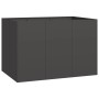 Jardinera acero negro 120x80x80 cm von , Töpfe und Pflanzgefäße - Ref: Foro24-860787, Preis: 149,11 €, Rabatt: %