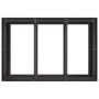 Jardinera acero negro 120x80x80 cm von , Töpfe und Pflanzgefäße - Ref: Foro24-860787, Preis: 149,11 €, Rabatt: %