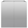 Jardinera 80x80x80 cm de acero galvanizado von , Töpfe und Pflanzgefäße - Ref: Foro24-860785, Preis: 100,81 €, Rabatt: %