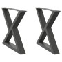 Patas para mesa de centro 2 uds acero antracita 50x(42-43,3) cm von , Tischbeine - Ref: Foro24-4012706, Preis: 76,04 €, Rabat...