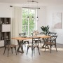 Patas para mesa de comedor 2 uds acero natural 70x(72-73,3) cm de , Patas para mesas - Ref: Foro24-4012727, Precio: 131,71 €,...