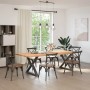 Patas para mesa de comedor 2 uds acero blanco 90x(72-73,3) cm by , Table legs - Ref: Foro24-4012733, Price: 132,39 €, Discoun...