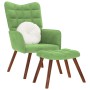 Sillón de relax con reposapiés terciopelo verde claro von , Sessel - Ref: Foro24-4016824, Preis: 136,75 €, Rabatt: %