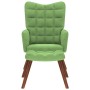 Sillón de relax con reposapiés terciopelo verde claro von , Sessel - Ref: Foro24-4016824, Preis: 136,75 €, Rabatt: %