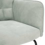 Silla mecedora de terciopelo gris claro von , Schaukelstühle - Ref: Foro24-4016832, Preis: 116,79 €, Rabatt: %
