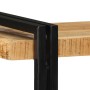 Estante de pared madera maciza de mango 110x33x45 cm by , CD and DVD storage - Ref: Foro24-4017488, Price: 145,68 €, Discount: %