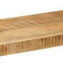 Estante de pared madera maciza de mango 110x33x45 cm by , CD and DVD storage - Ref: Foro24-4017488, Price: 145,68 €, Discount: %