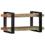 Estante de pared multicolor de madera maciza reciclada by , CD and DVD storage - Ref: Foro24-4017483, Price: 79,33 €, Discoun...