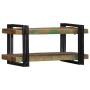 Estante de pared multicolor de madera maciza reciclada by , CD and DVD storage - Ref: Foro24-4017483, Price: 79,33 €, Discoun...