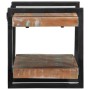Estante de pared multicolor de madera maciza reciclada by , CD and DVD storage - Ref: Foro24-4017483, Price: 79,33 €, Discoun...
