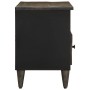 Mueble de TV madera maciza de mango negro 100x33x46 cm von , TV-Möbel - Ref: Foro24-4017808, Preis: 99,18 €, Rabatt: %
