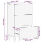 Aparador 40x33x75 cm madera maciza mango by , Sideboards - Ref: Foro24-4017815, Price: 96,17 €, Discount: %