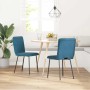 Sillas de comedor 2 unidades terciopelo azul von , Essstühle - Ref: Foro24-4101219, Preis: 87,63 €, Rabatt: %