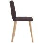 Sillas de comedor 2 unidades tela marrón oscuro von , Essstühle - Ref: Foro24-4101072, Preis: 79,09 €, Rabatt: %
