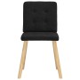 Sillas de comedor 2 unidades tela negro de , Sillas de comedor - Ref: Foro24-4101070, Precio: 79,05 €, Descuento: %