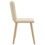 Sillas de comedor 2 unidades tela color crema von , Essstühle - Ref: Foro24-4101227, Preis: 105,58 €, Rabatt: %