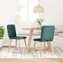 Sillas de comedor 2 unidades tela verde oscuro von , Essstühle - Ref: Foro24-4101225, Preis: 105,58 €, Rabatt: %