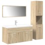 Juego de muebles de baño 4 pzas contrachapada roble Sonoma by , Bathroom furniture - Ref: Foro24-3325025, Price: 361,04 €, Di...