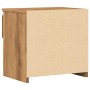 Mesita de noche madera de ingeniería roble artisian 40x30x39 cm by , Nightstands - Ref: Foro24-856408, Price: 42,33 €, Discou...