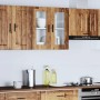 Armario de pared para cocina puerta cristal Porto madera vieja de , Armarios de cocina - Ref: Foro24-854155, Precio: 72,16 €,...