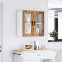 Armario de pared para cocina puerta cristal Porto madera vieja de , Armarios de cocina - Ref: Foro24-854155, Precio: 72,16 €,...