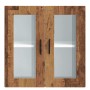 Armario de pared para cocina puerta cristal Porto madera vieja de , Armarios de cocina - Ref: Foro24-854155, Precio: 72,16 €,...