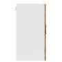 Armario de pared para cocina puerta cristal Porto madera vieja de , Armarios de cocina - Ref: Foro24-854155, Precio: 72,16 €,...