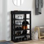 Mueble zapatero de madera de ingeniería negro 60x30x98 cm by , Shoe racks and shoe organizers - Ref: Foro24-859924, Price: 67...