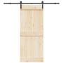Kit de herrajes para puertas correderas acero negro 200 cm von , Türartikel - Ref: Foro24-4009749, Preis: 53,26 €, Rabatt: %