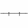 Kit de herrajes para puertas correderas acero negro 200 cm von , Türartikel - Ref: Foro24-4009749, Preis: 53,26 €, Rabatt: %