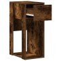Torre de ordenador con cajón roble ahumado 30x44x74 cm by , Desks - Ref: Foro24-858735, Price: 54,56 €, Discount: %