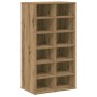 Mueble zapatero madera contrachapada roble artisan von , Schuhregale und Schuhorganisatoren - Ref: Foro24-855837, Preis: 98,1...