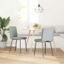 Sillas de comedor 2 unidades terciopelo gris claro von , Essstühle - Ref: Foro24-4101244, Preis: 94,21 €, Rabatt: %