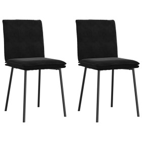 Sillas de comedor 2 unidades terciopelo negro von , Essstühle - Ref: Foro24-4101250, Preis: 93,23 €, Rabatt: %